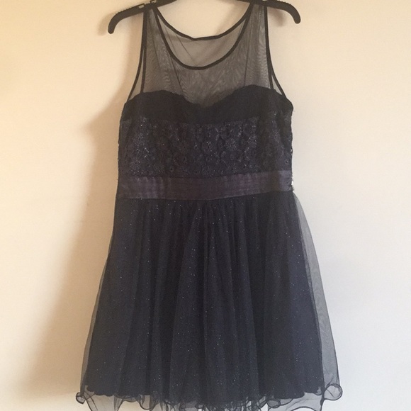 Navy Formal Dress - Picture 3 of 4